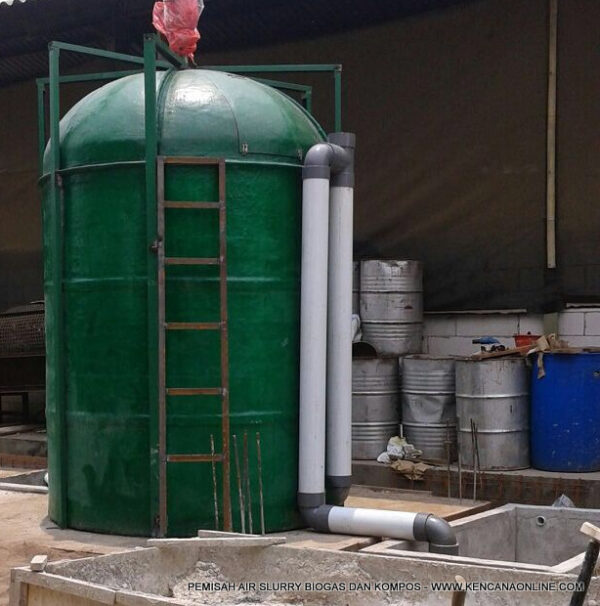 Pemisah Air Slurry Kompos dari Biodigester (5)